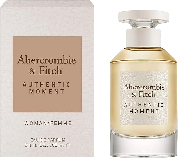 ABERCROMBIE & FITCH AUTHENTIC MOMENT WOMAN 100ML EDP SPRAY