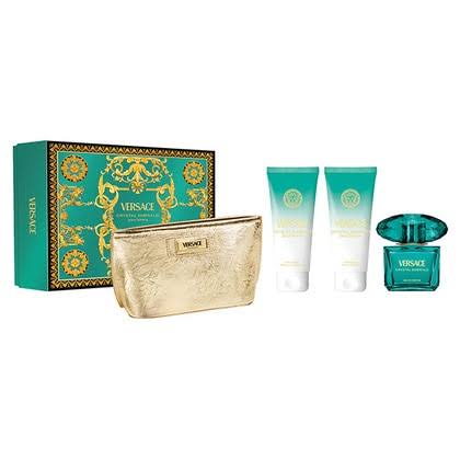 D SET BAG CRYSTAL EMERALD