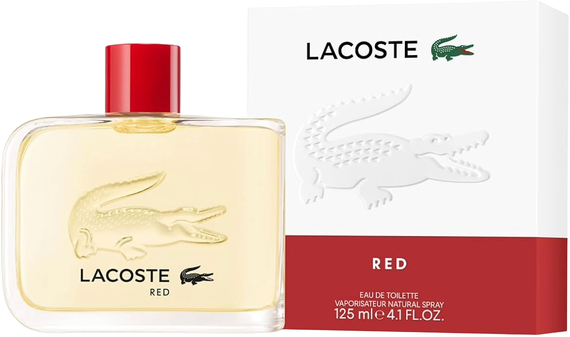 LACOSTE RED 125 ML EDT SPRAY